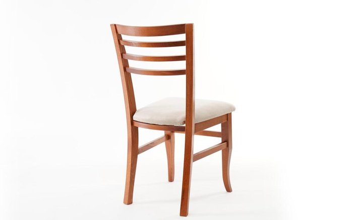 Chair Saul 9321 cherry with beige seat