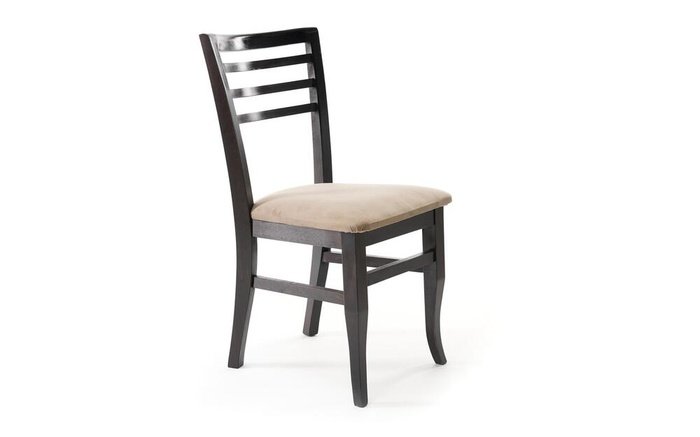 Chair Saul 9321 wenge with light brown seat