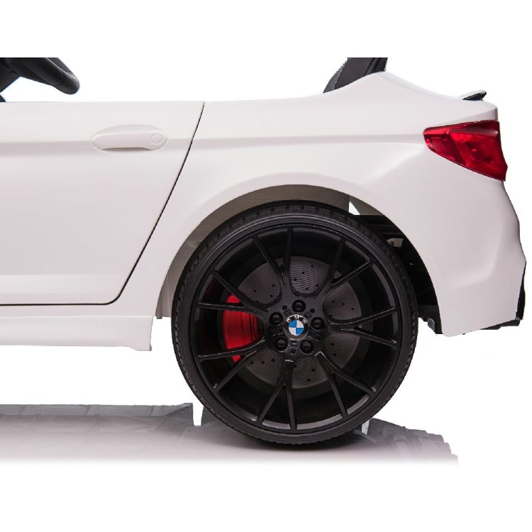 Kids Electric Car Licensed BMW M5 12V White 232118-W