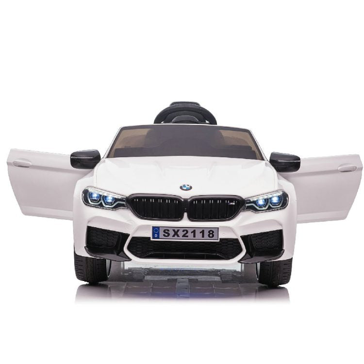 Kids Electric Car Licensed BMW M5 12V White 232118-W