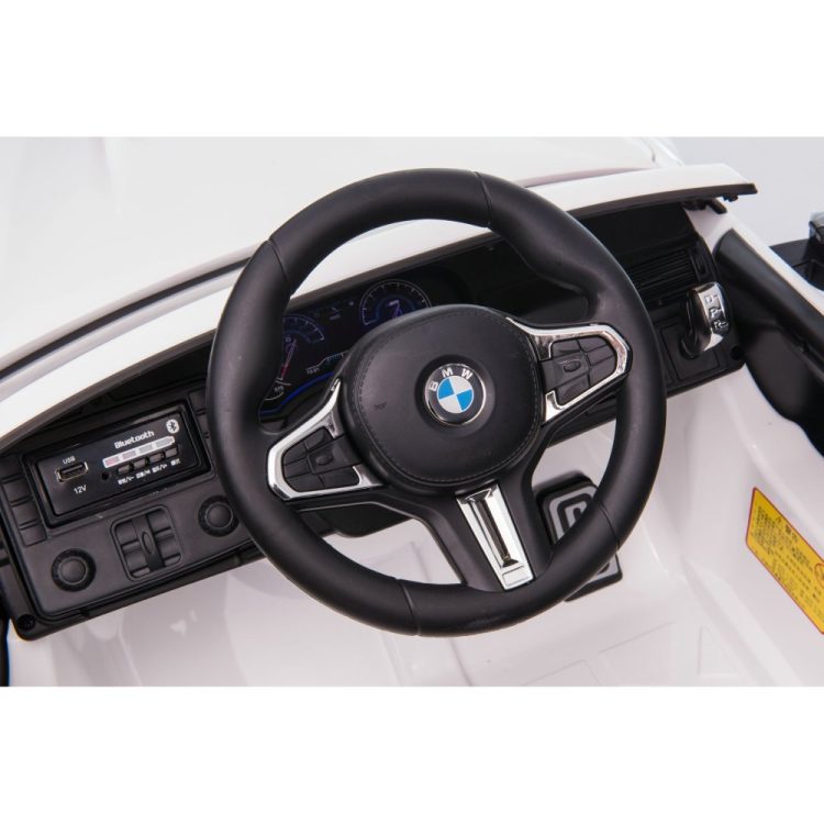 Kids Electric Car Licensed BMW M5 12V White 232118-W