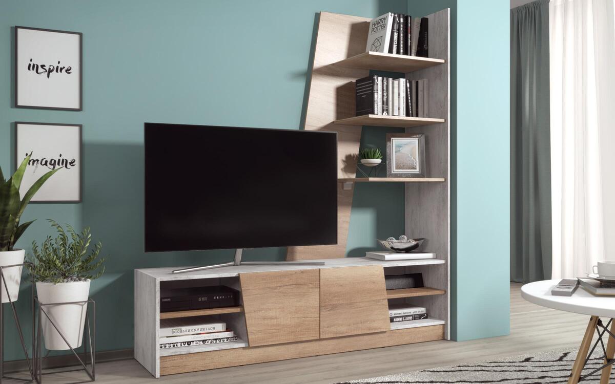 Composition furniture Mars 8466 oak antique + alaska