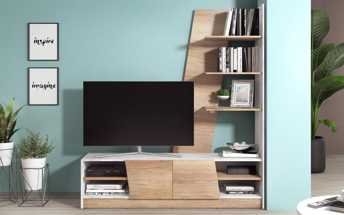 Composition furniture Mars 8466 oak antique + alaska