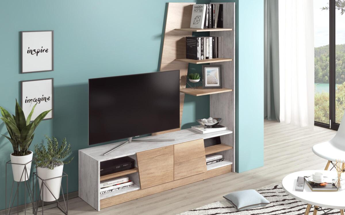 Composition furniture Mars 8466 oak antique + alaska