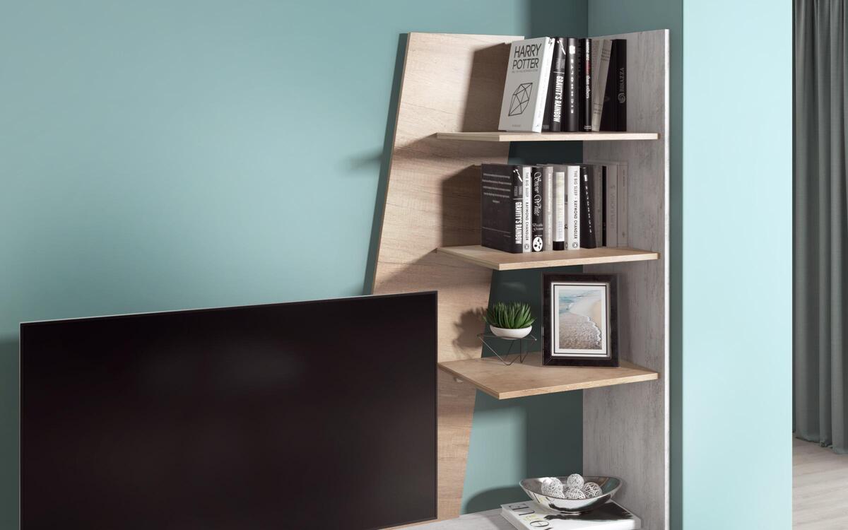 Composition furniture Mars 8466 oak antique + alaska