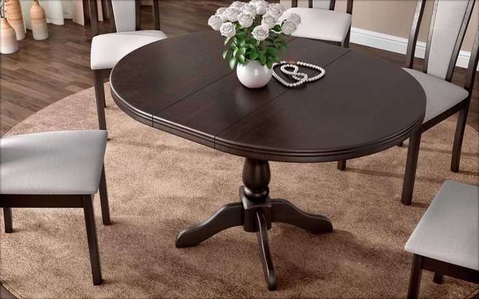 Round table Lopes 6349 wenge