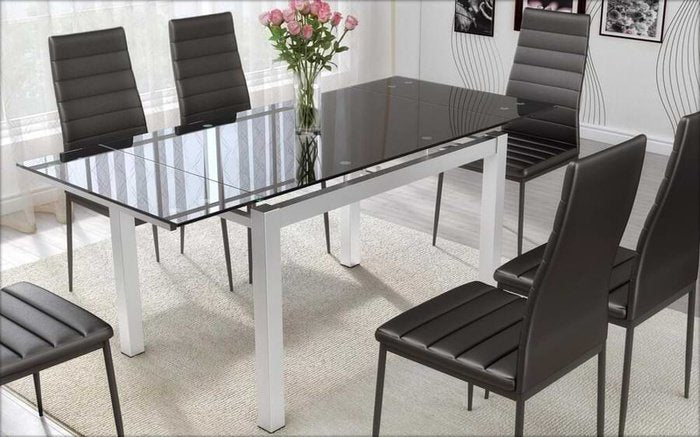 Table Famas 7954 black + white
