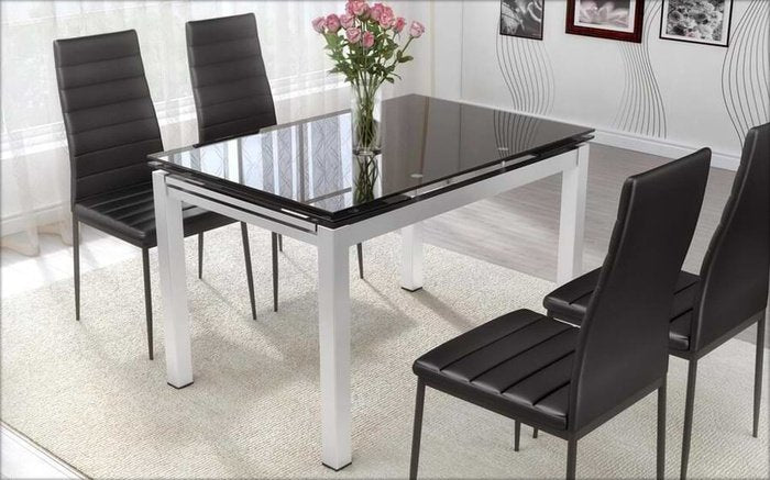 Table Famas 7954 black + white