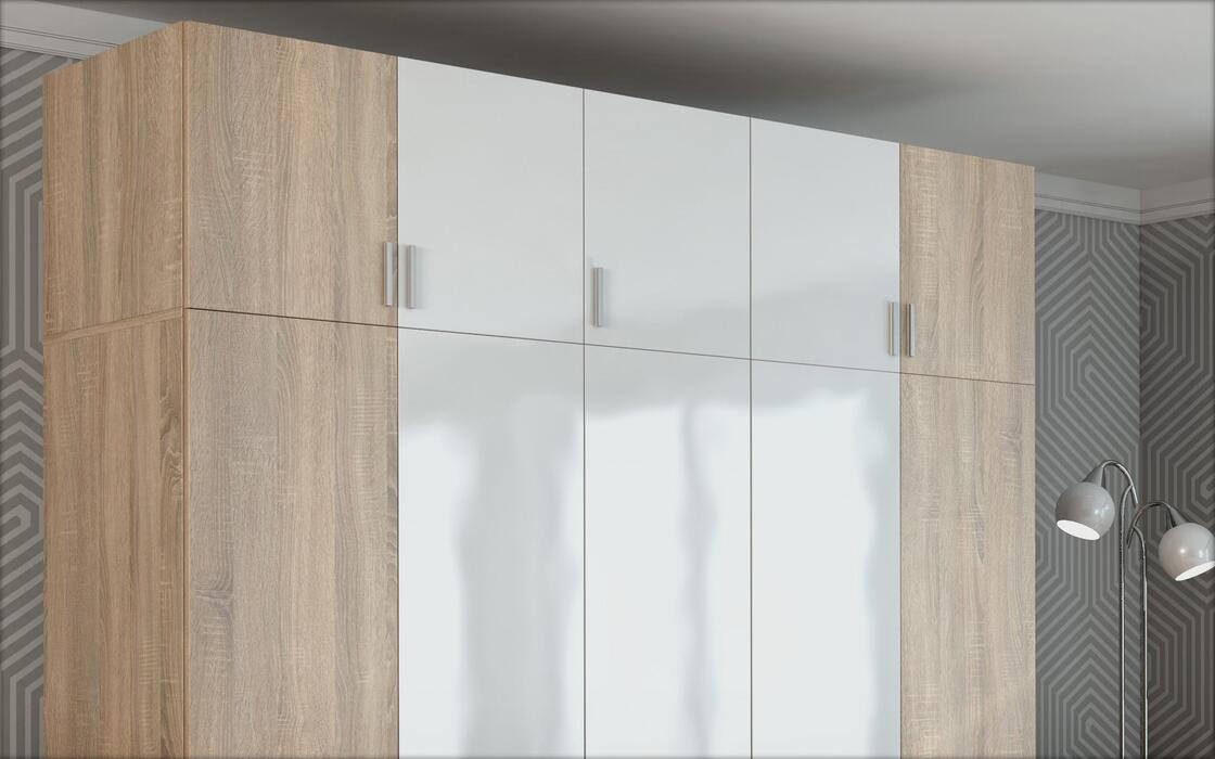 Mediterranean 5622 wenge + sonoma oak wardrobe shelf