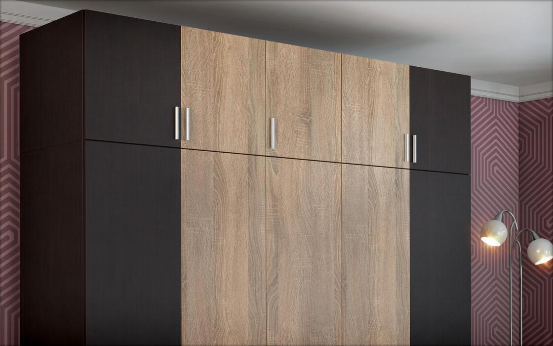 Mediterranean 5622 wenge + sonoma oak wardrobe shelf