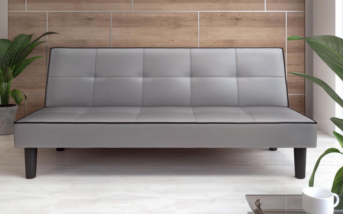 Three-seater sofa/bed Michigan 3540 grey