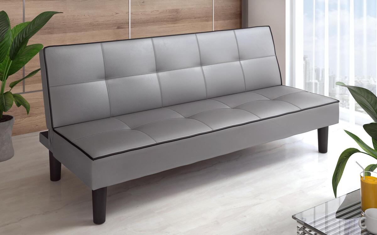 Three-seater sofa/bed Michigan 3540 grey