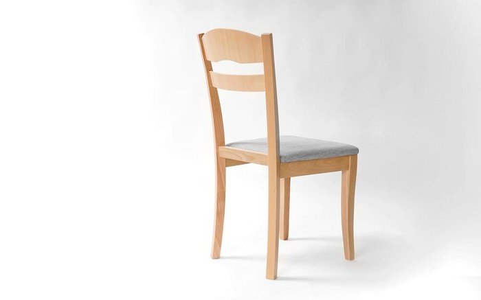 Chair Natalie 4165 beech with grey seat