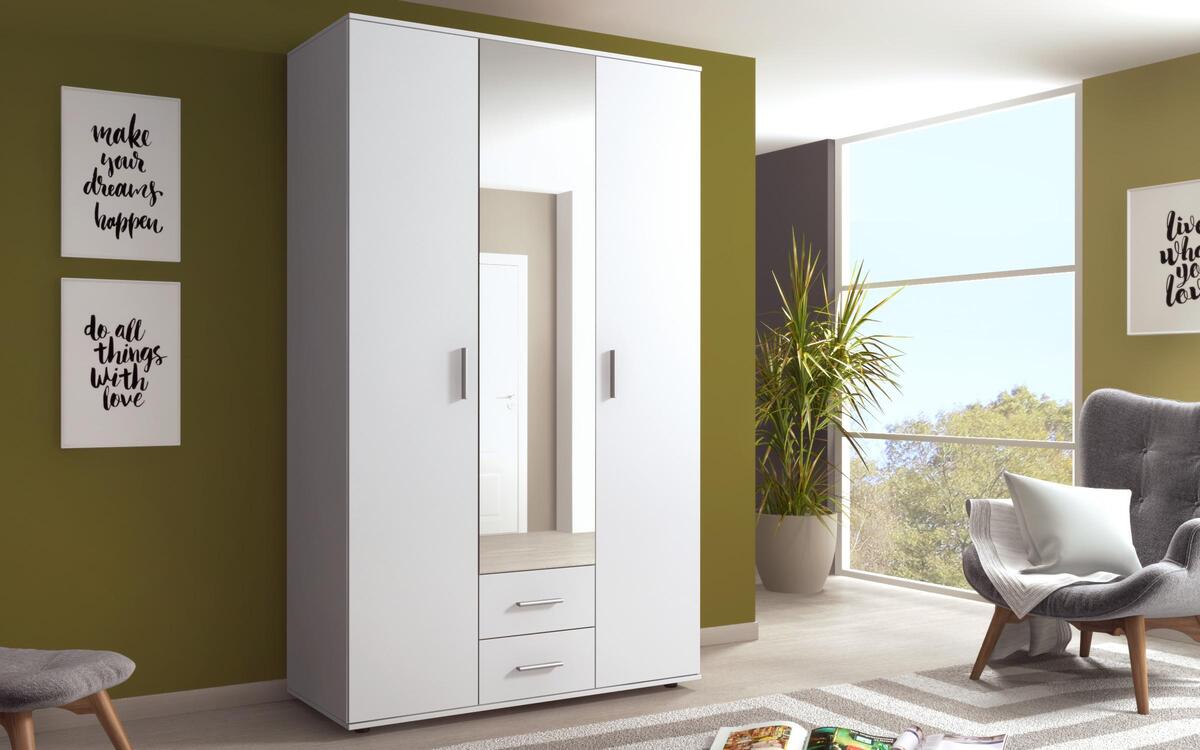 Wardrobe Monic 9972 white matt