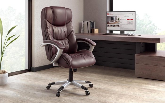 Office chair Justin 7851 brown