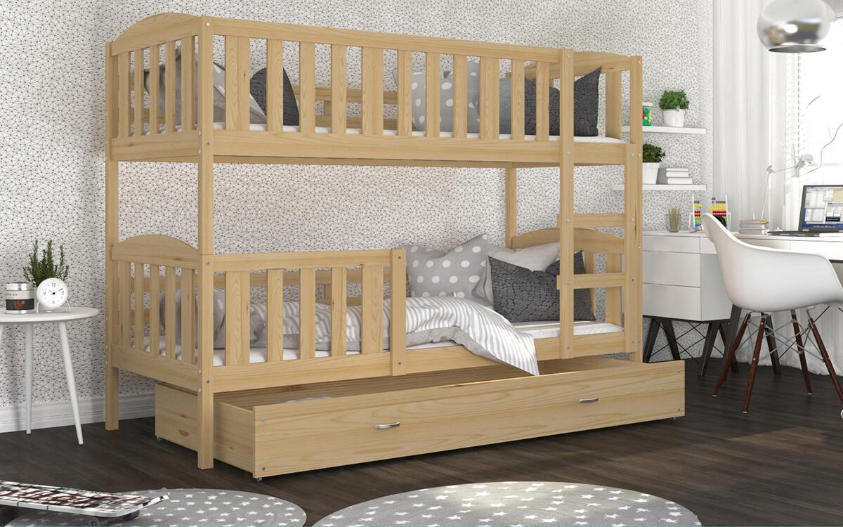 Children's bunk bed Dormammu 80x190 pine