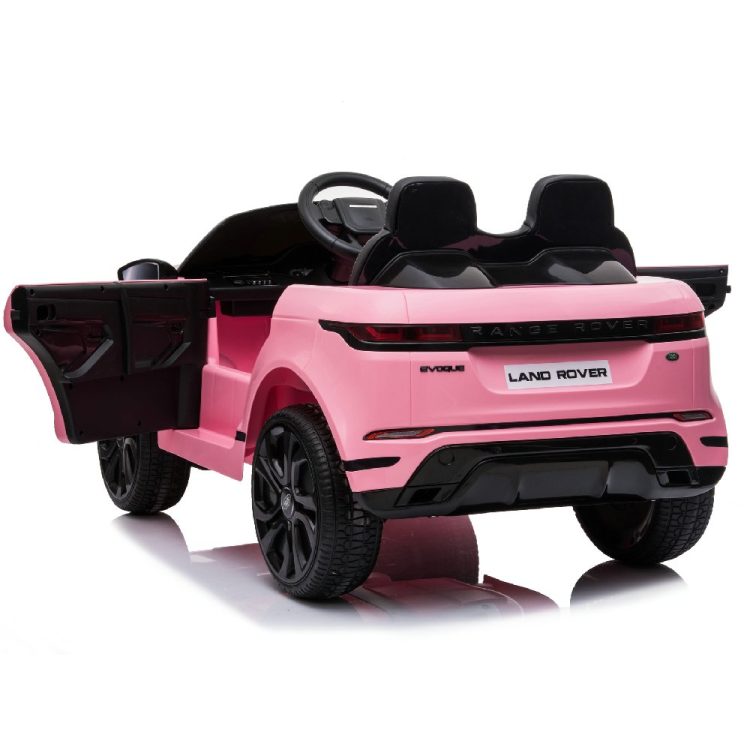 Kids Electric Car Range Rover Evoque Licensed original with MP3 and remote control 12V Pink