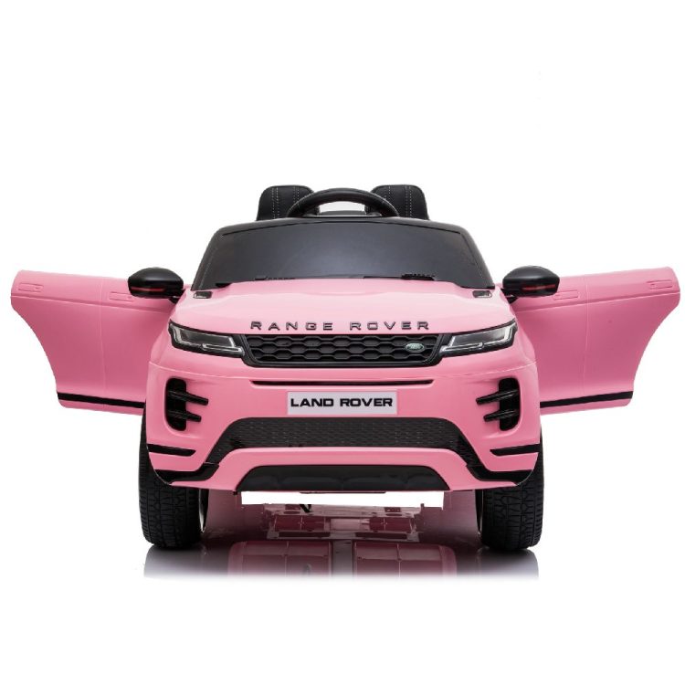 Kids Electric Car Range Rover Evoque Licensed original with MP3 and remote control 12V Pink
