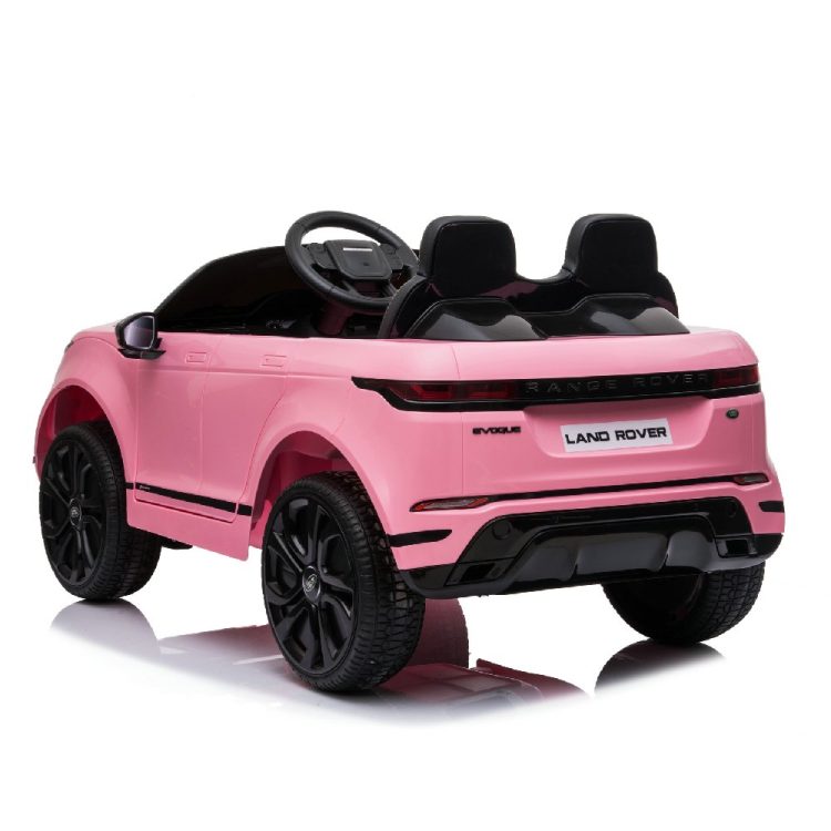 Kids Electric Car Range Rover Evoque Licensed original with MP3 and remote control 12V Pink