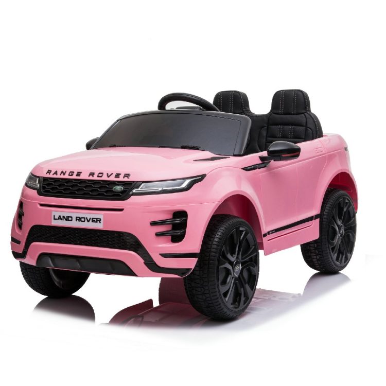 Kids Electric Car Range Rover Evoque Licensed original with MP3 and remote control 12V Pink