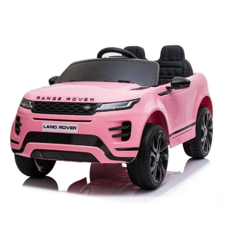 Kids Electric Car Range Rover Evoque Licensed original with MP3 and remote control 12V Pink