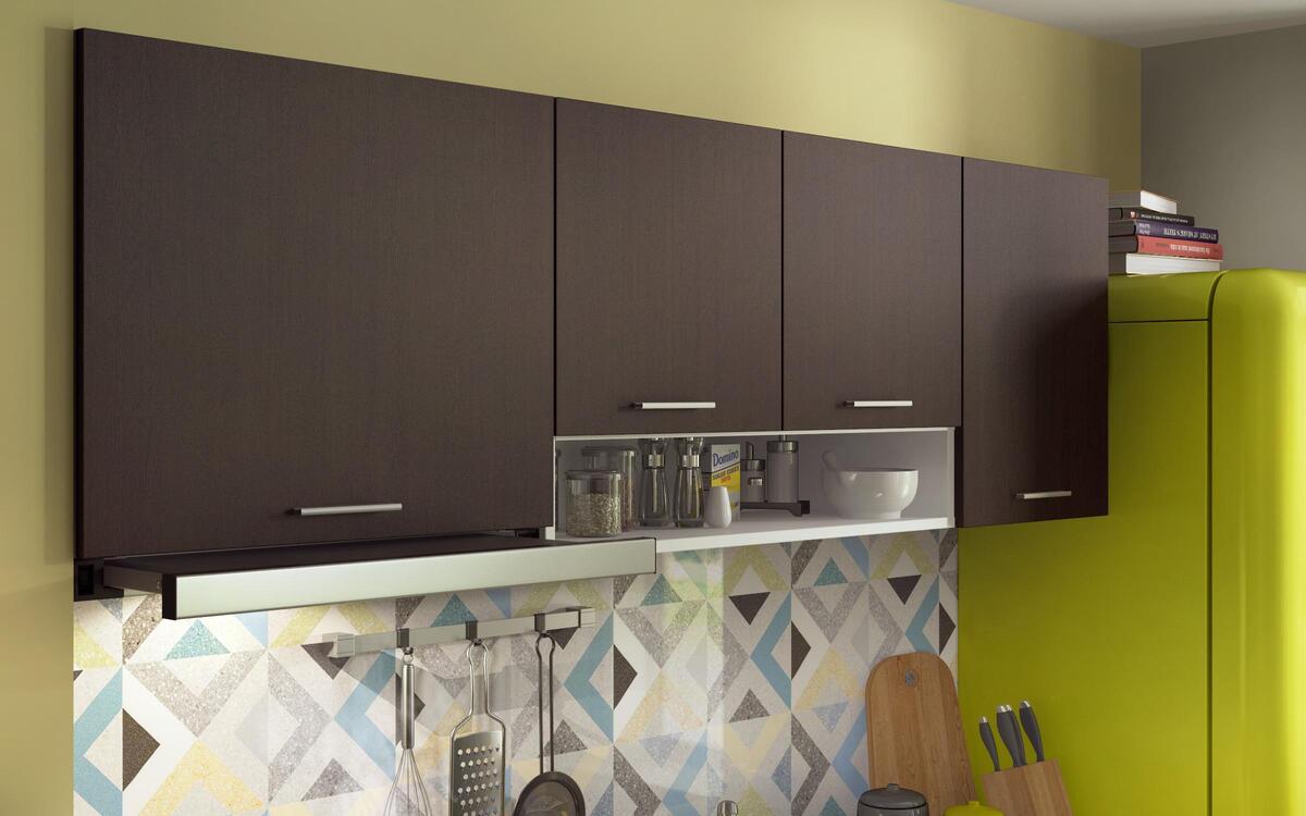 Polisv kitchen set 1.90m wenge + white