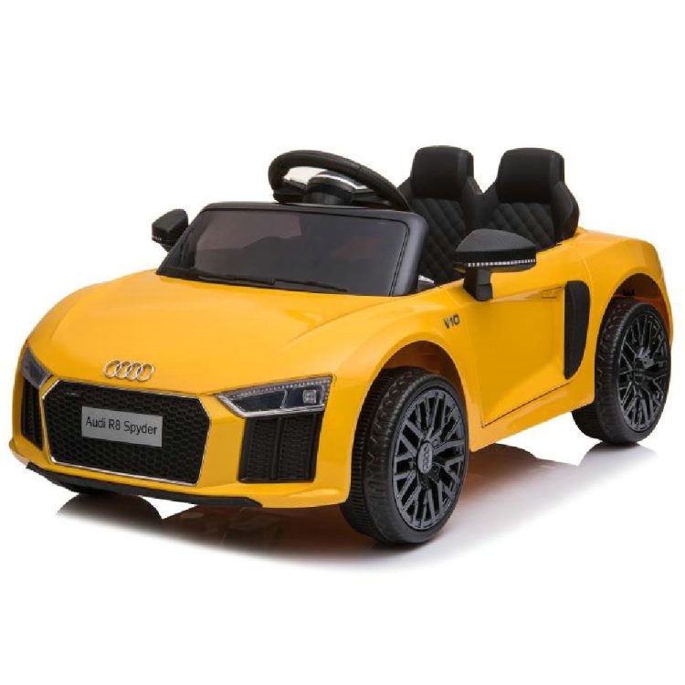 Kids Electric Car Licensed Audi R8 Spyder 12V Orange 181821-Y