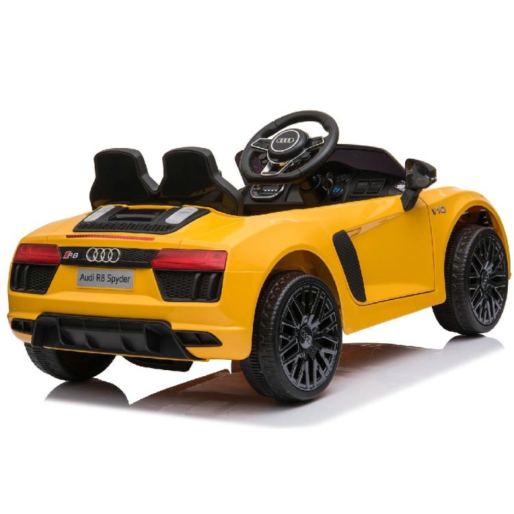 Kids Electric Car Licensed Audi R8 Spyder 12V Orange 181821-Y