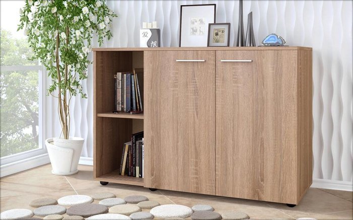Chest of drawers Norevol 1239 oak sonoma