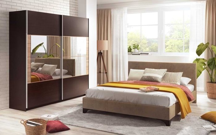 Wardrobe Caletar 3859 wenge + oak sonoma