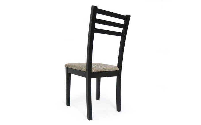 Chair Braut 2837 wenge with brown seat