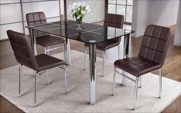 Lindelof chair 4561 dark brown