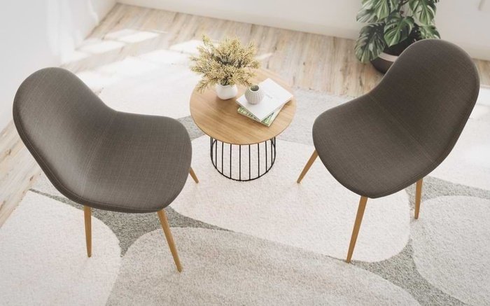Chair Allan 1653 dark brown