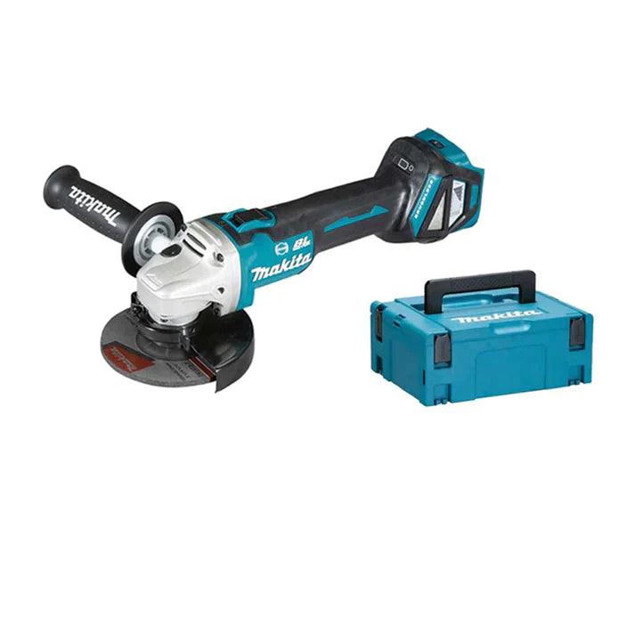 Makita dga404 24V angle grinder with 2 batteries