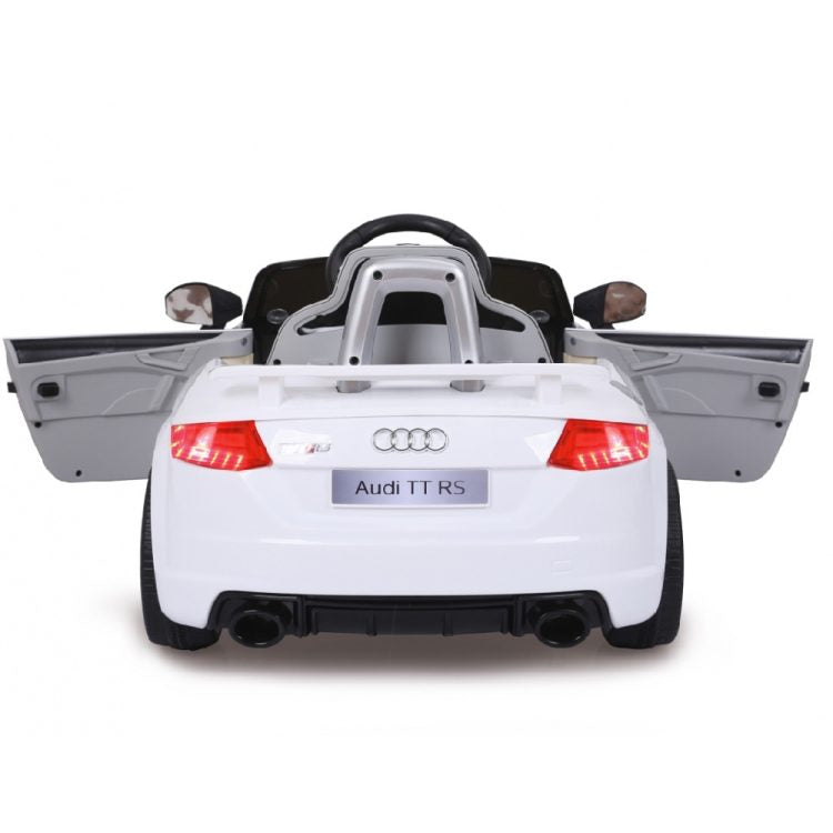 Kids Electric Car Licensed Audi TT RS 12V White 801198-W