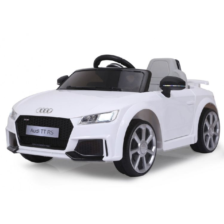 Kids Electric Car Licensed Audi TT RS 12V White 801198-W