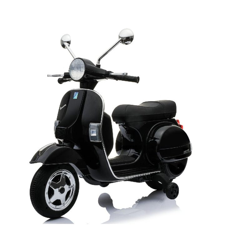 Kids Electric Vespa Licensed PX150 12V Black