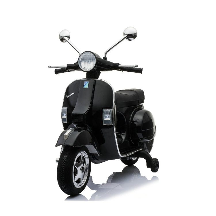 Kids Electric Vespa Licensed PX150 12V Black
