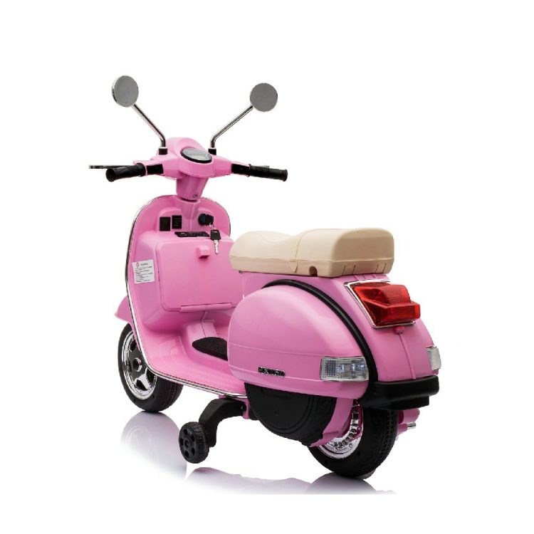 Kids Electric Vespa Licensed PX150 12V Pink