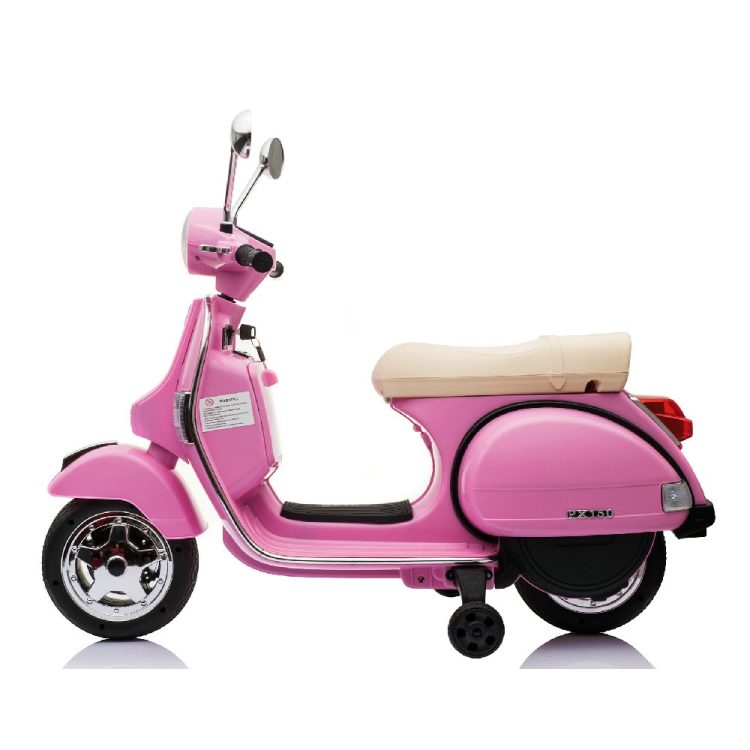 Kids Electric Vespa Licensed PX150 12V Pink