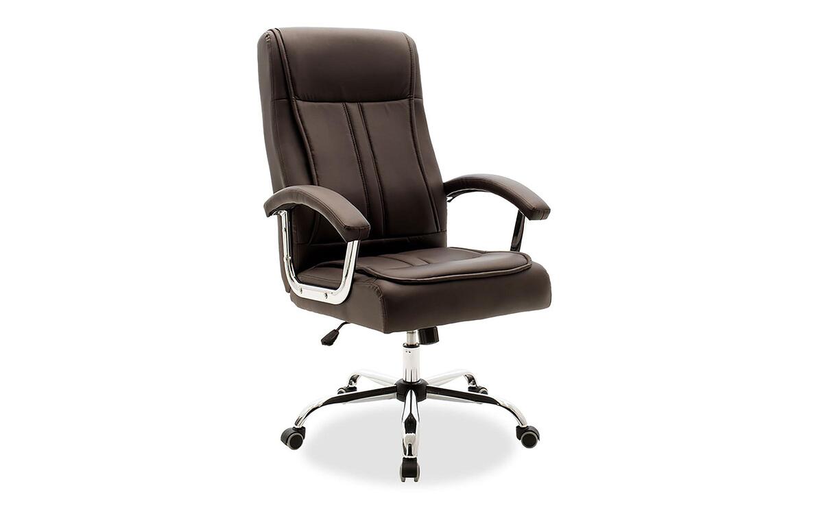 Office chair West 7451 dark brown