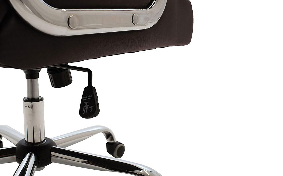 Office chair West 7451 dark brown