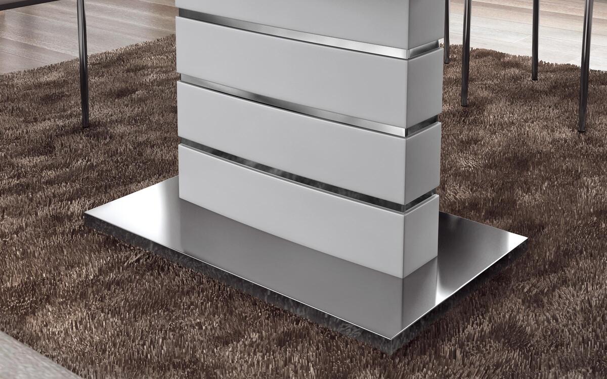 Extendable table Malang 3739 white